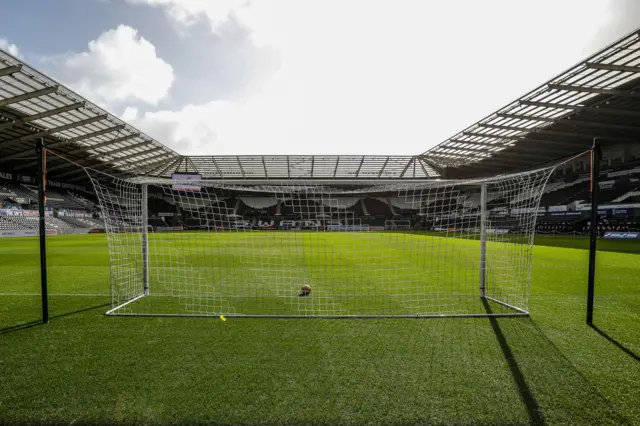 A general view of the Swansea.com Stadium