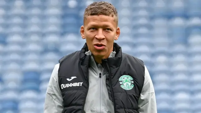 Hibs' Dwight Gayle