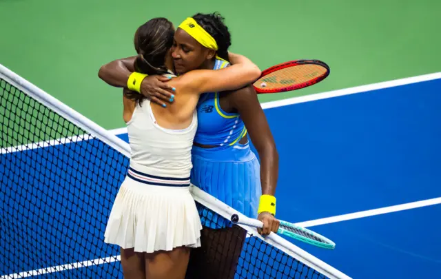 Emma Navarro and Coco Gauff