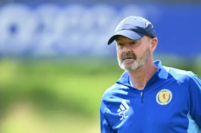 Scotland manager Steve Clarke