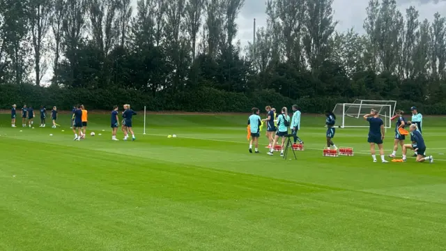 Arsenal training