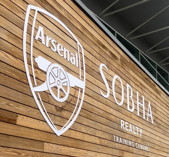 Arsenal training centre entrance