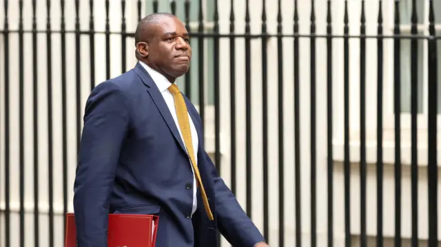 Foreign Secretary David Lammy