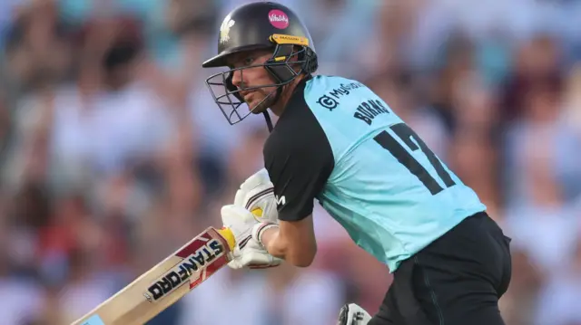 Rory Burns batting for Surrey