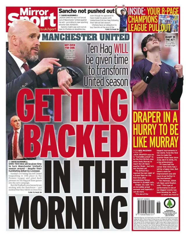 Mirror back page