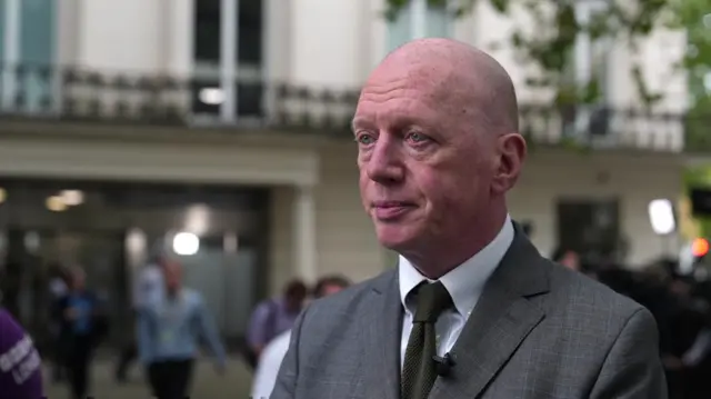 Matt Wrack, General Secretary of the Fire Brigades Union