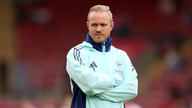 Arsenal women's manager Jonas Eidevall