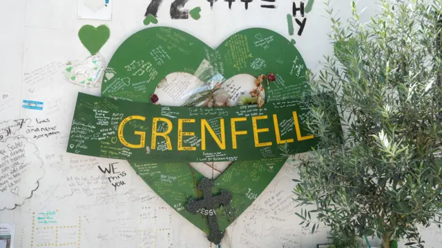 The Grenfell Memorial Wall in west London