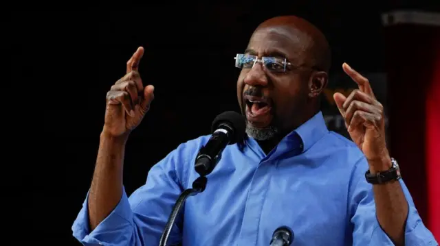 Reverend Raphael Warnock, Democratic Senator for Georgia