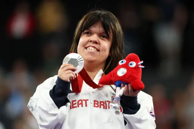 Zoe Newson at the Paralympics.