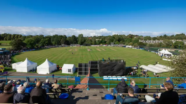 View from Grange pavilion