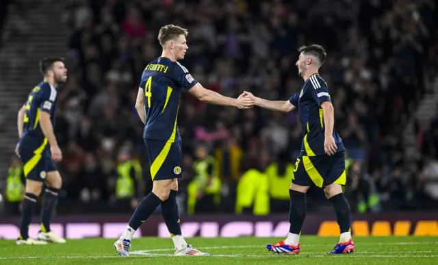 Scott McTominay and Billy Gilmour