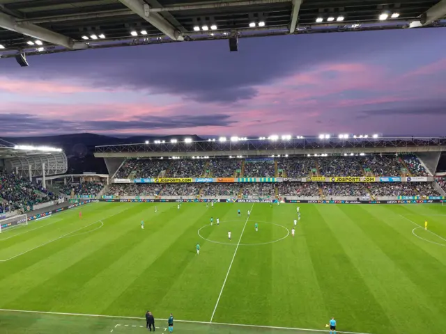 Sunset at Windsor Park