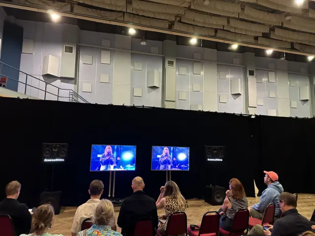 The view from the press room Abbey Road Studios