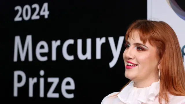 CMAT attends the Mercury Music Awards 2024 at Abbey Road Studios on September 05, 2024 in London, England.