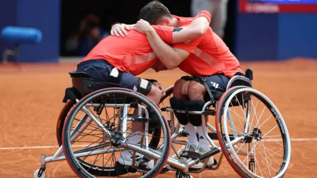 Alfie Hewett and Gordon Reid