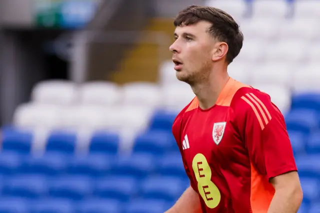 Mark Harris in Wales training