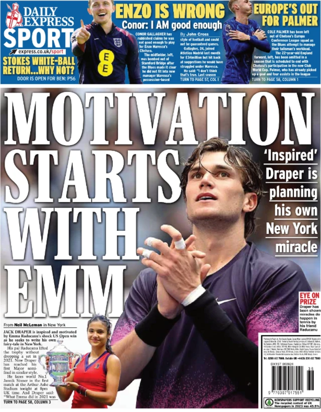 Express back page