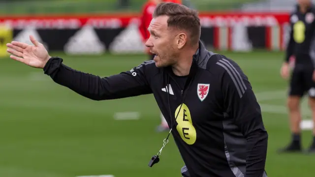 Craig Bellamy in training this week