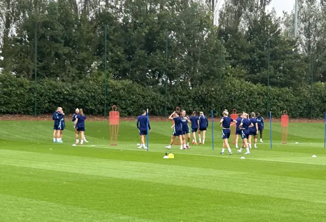 Arsenal training