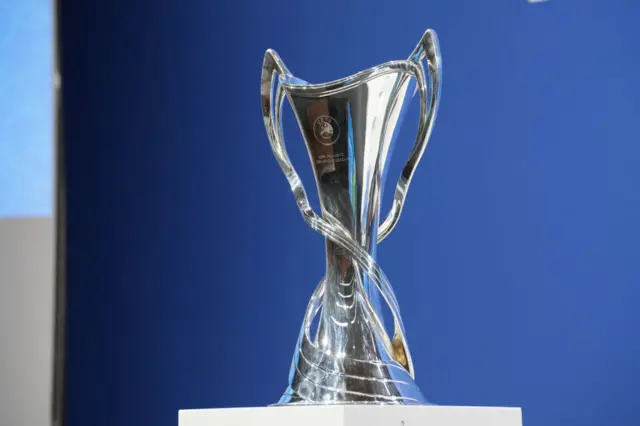 Women's Champions League trophy