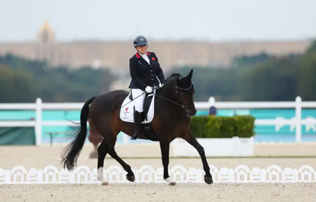 Natasha Baker riding Dawn Chorus