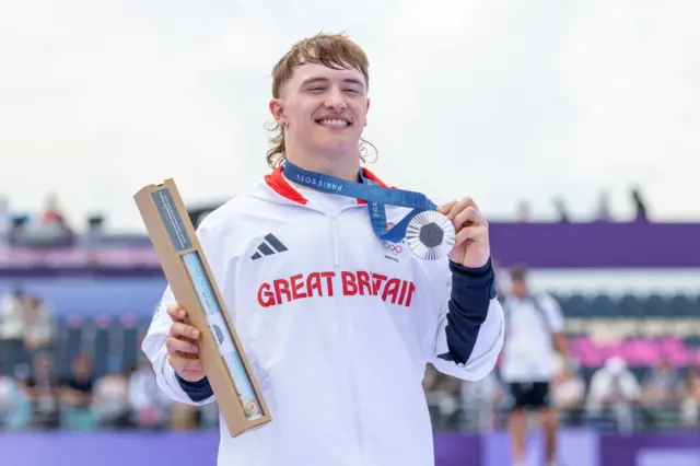 Silver BMX Olympic medallist Kieran Reilly