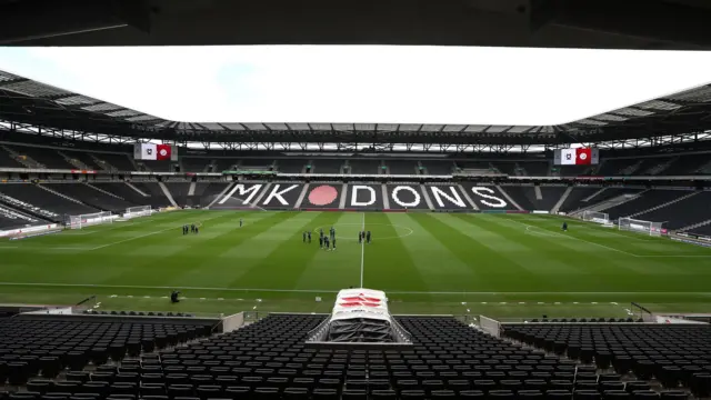 General view of Stadium MK