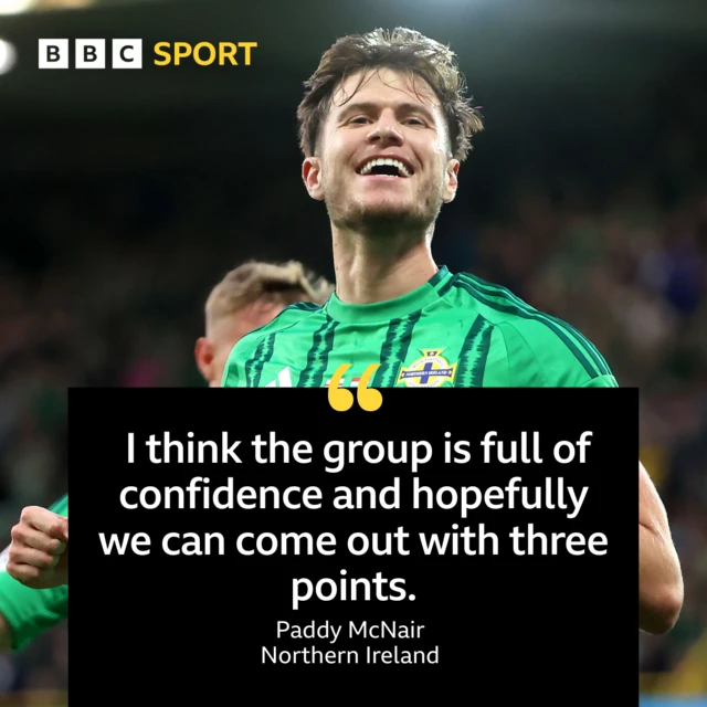 Northern Ireland defender Paddy McNair