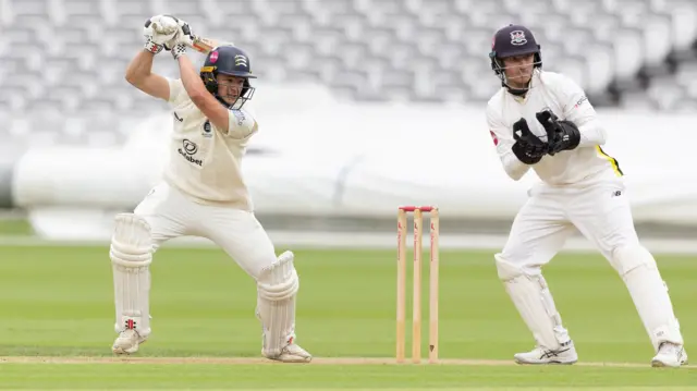 Jack Davies, Middlesex CCC square drives