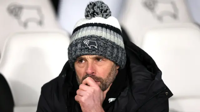 Derby County boss Paul Warne