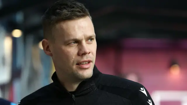 Stoke's acting head coach Ryan Shawcross