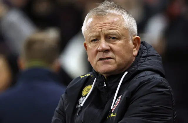 Sheffield United manager Chris Wilder