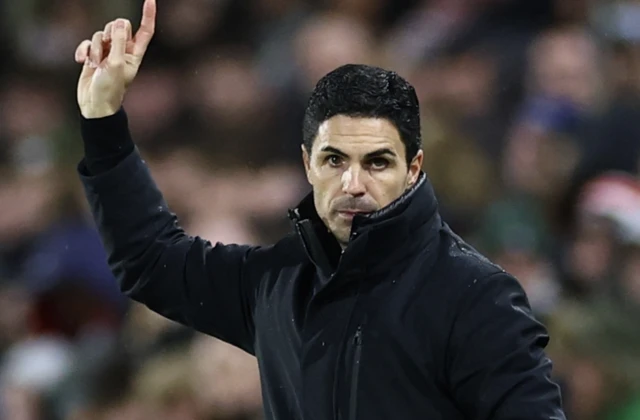Arsenal manager Mikel Arteta