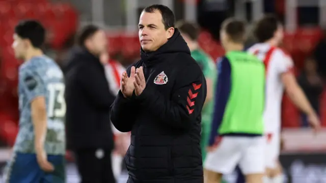 Sunderland manager Regis Le Bris