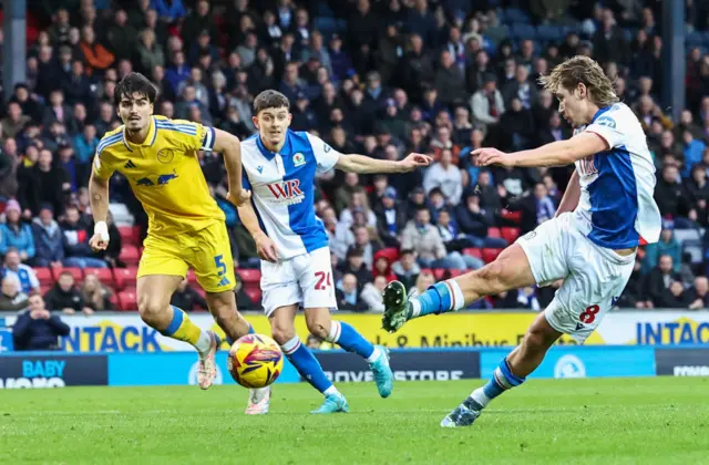 Todd Cantwell scores a penalty to secure a 1-0 win for Blackburn Rovers in their last meeting with Leeds