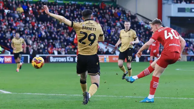 Davis Keillor-Dunn scores for Barnsley