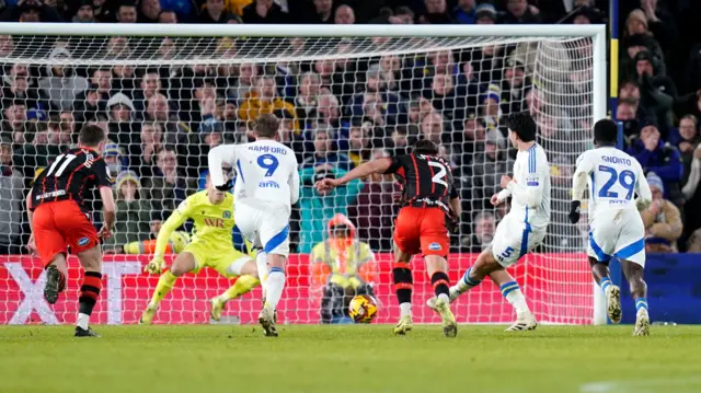 Pascal Struijk scores from the penalty spot