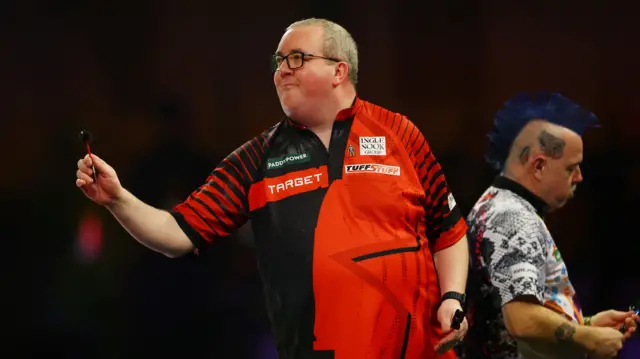 Stephen Bunting and Peter Wright