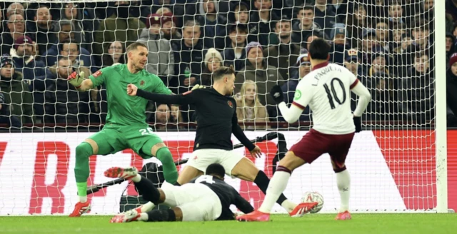 West Ham United's Lucas Paqueta scores