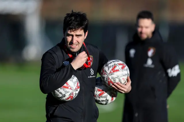 Bournemouth manager Andoni Iraola