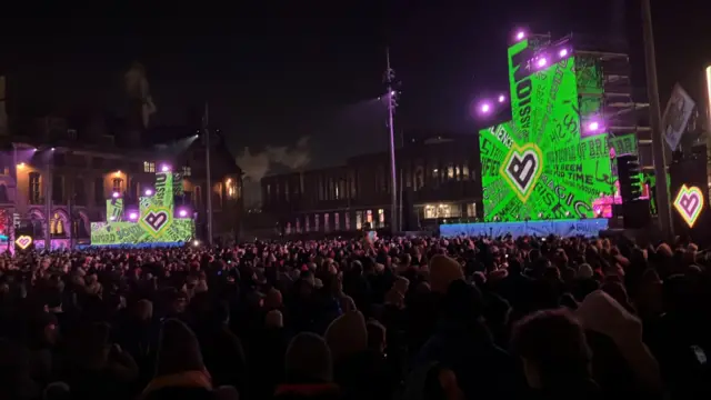 The performance in Bradford