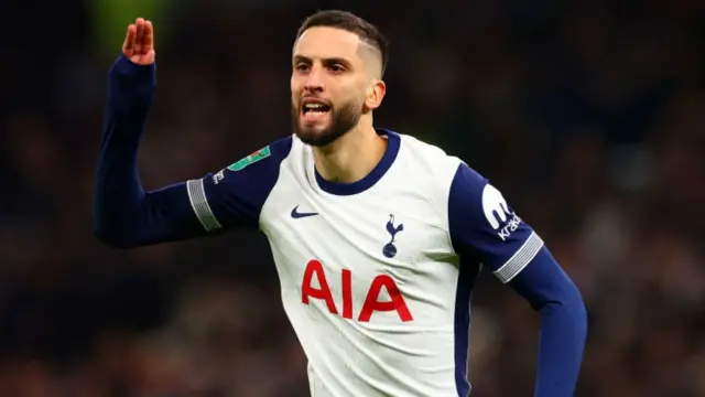 Rodrigo Bentancur of Tottenham Hotspur