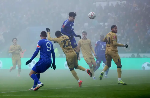 Facundo Buonanotte scores for Leicester