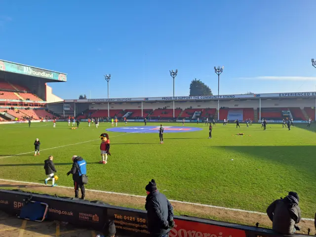 Poundland Bescot Stadium pitch