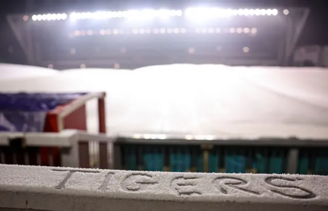 Snow at Welford Road