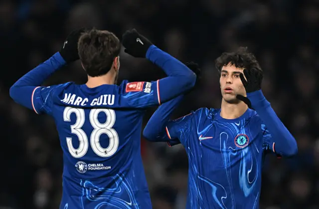 Joao Felix of Chelsea celebrates