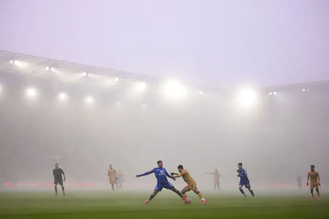 Leicester v QPR in FA Cup round three action