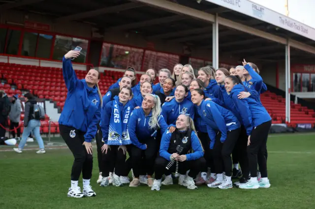 Bristol Rovers Women ahead of FA Cup tie at Aston Villa