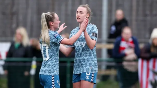 Sunderland goalscorer Eleanor Dale